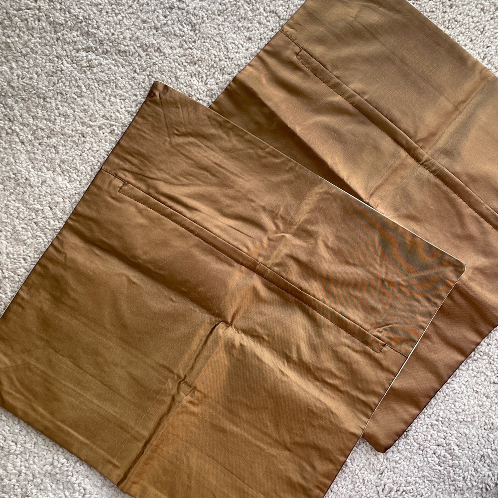 Cambodian Apsara Dancer Celestial Art - Set of 2 Brown Embroidered Pillow Cases - Picture 5 of 15